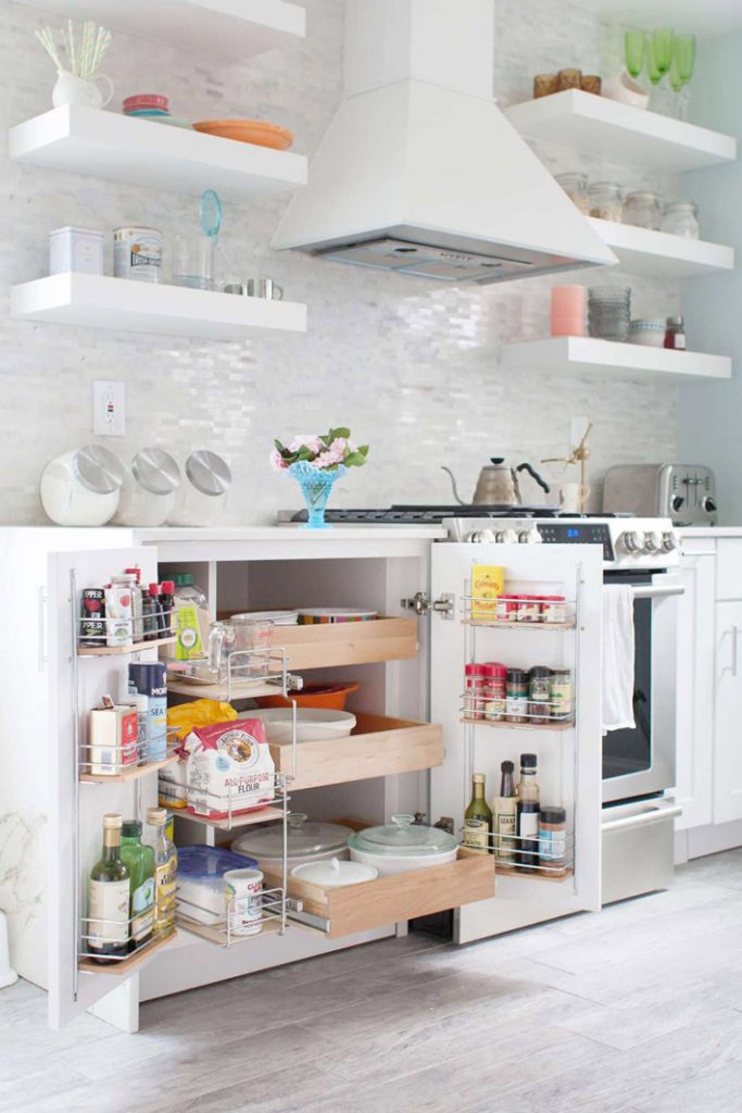 Small Kitchen Design Ideas - Cabinet Organizers