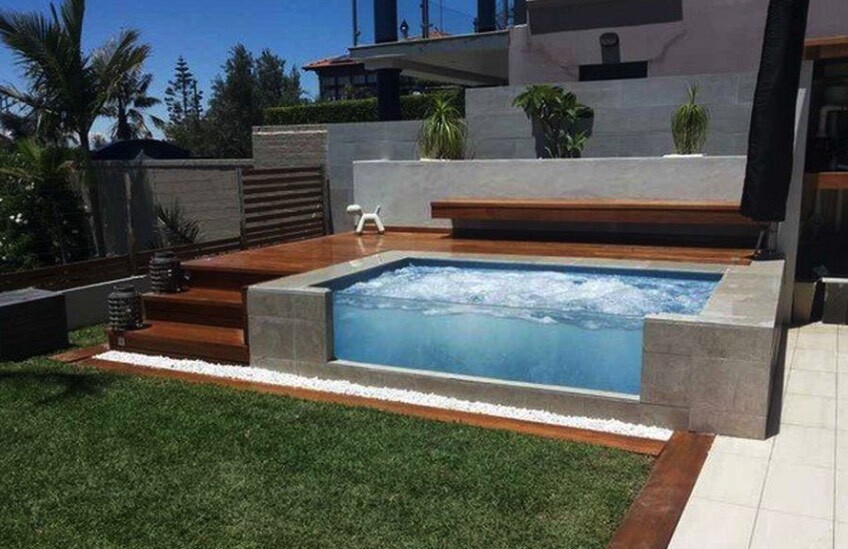 Above Ground Pool Ideas Deck, Above Ground Infinity Pool