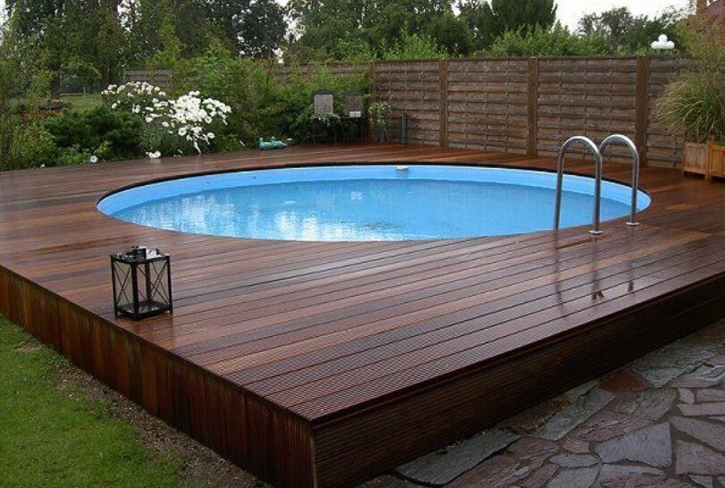 Above Ground Pool Ideas Deck, Above Ground Pools With Decks Cost
