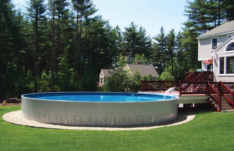 Above Ground Pool Ideas Deck, Above Ground Pool With Deck Landscaping Ideas