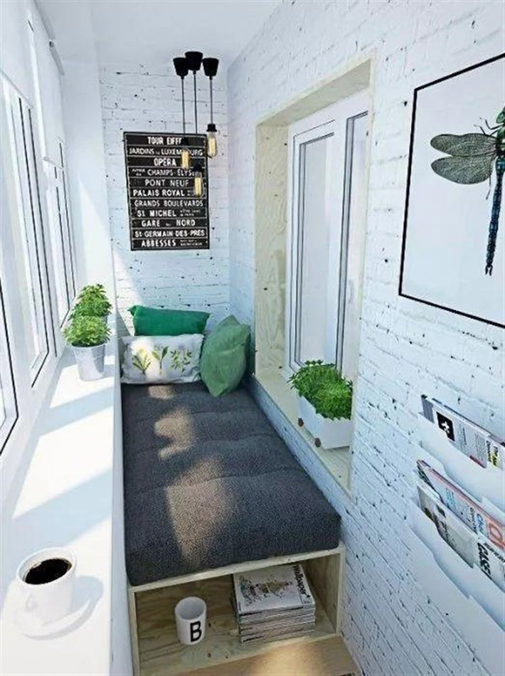 Apartment Balcony Design Ideas - Narrow Long Balcony Ideas -6