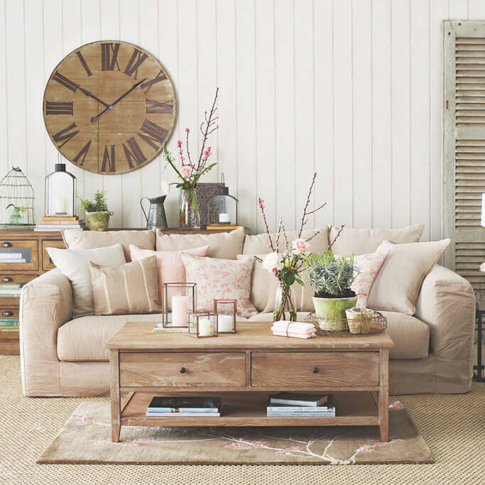 Modern Farmhouse Decor Ideas 2021 For Every Room Decombo - Country Style Living Room Decor
